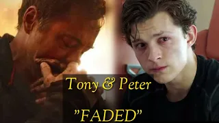 Ironman and spiderman | Faded  | love you 3000| try not to cry | ft.tonystark spiderman