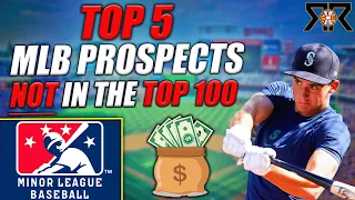 Top 5 MLB Prospects NOT in the Top 100 RIGHT NOW!! || SPORTS CARD INVESTING