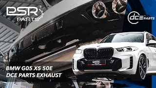 BMW X5 50E || DCE Parts Axleback Rear Muffler Valvetronic Exhaust || Sound & Acceleration