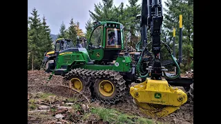 🌲4K| *OnBoard* Elephant & 1510G • Ponsse & John Deere • Perfect Forwarder Team? • Klute-Lente 🌲