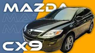 รีวิว Mazda cx 9 ปี 2010 สีดำ  SUV 7ที่นั่นน่าใช้ ขับเคลื่อน 4 ล้อราคา ที่ถูกที่สุดในตลาด