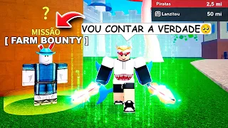 Foi Isso Que Usei Para Farmar Muito Bounty no Blox Fruits