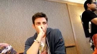 Grant Gustin talks The Flash @ SDCC '16