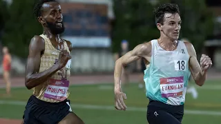 Fireworks in Men's 5000m at Under Armour Sunset Tour - Los Angeles 2023