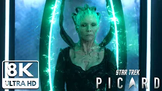 Seven of Nine meets the Borg Queen | Picard S02E02 | 8k & 4K | Dolby Atmos | HDR 10 BIT