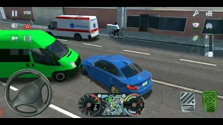 Taxi Sim 2020 #12 - BMW M4 🚖🚔 PRIVATE CAR TAXI CITY CAR CRAZY DRIVER!!! Android Gameplay