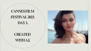 Cannes Film Festival 2023  Day 1  Created with A I
