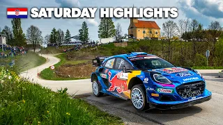 Tricky Road Conditions Turn the Rally on its Head | Croatia Rally Highlights