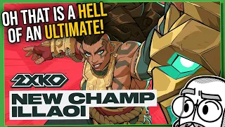 I am going to suck at this game but I'll play it for Her | TBSkyen reacts to Illaoi in 2XKO