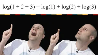 What's the story with log(1 + 2 + 3)?