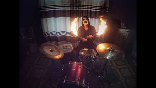 Fire Drumming - Metallica FUEL Drum Cover