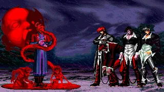 The King of Fighters (MUGEN) | Corpse Goenitz vs Orochi Iori