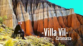 Nunca pensé encontrarme con paisajes tan increíbles en este pequeño pueblo | Villa Vil, Catamarca