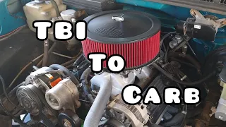 OBS TBI to Carb swap