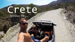 Crete Island, Greece - one week vacation in October 2017