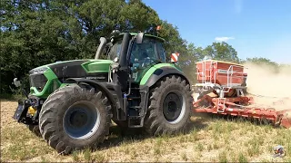 Planting a rough pasture into a Soybean Field