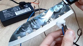 How to draw on metal. Easy to make at home