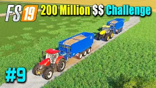 200 Million Dollar Challenge #9 - Harvesting Sugar Beets | FS19 Nebraska Map