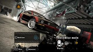 Need For Speed Most Wanted Drift Car MUSTANG GT ｜Keyboard
