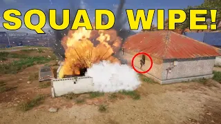 PUBG Mortar Kill - How To Mortar Like A Pro! [SQUAD WIPE]