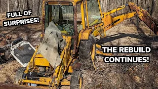 Blown Hoses and Rotted Cab - Gaining Ground on the Backhoe Rebuild