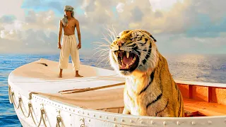 Young Man Stuck At Furious Sea With A Hungry Tiger For 227 Days