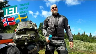 Trans Euro Trail Norway Day 8 - Words about being solo in the wild - Bittermarka & Beautiful Eggen