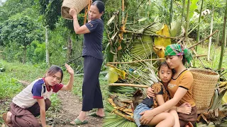 harvest vegetables to sell-no one buys, mother-in-law comes and destroys the mother and child's tent