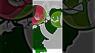 Pakistan VS Afghanistan Countryballs With Flag maps| #shorts #viral #fypシ #entertainment