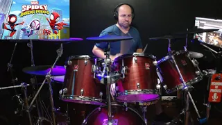 Marvel's Spidey and His Amazing Friends Theme Song (Drum Cover)