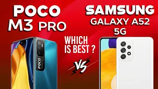 Xiaomi Poco M3 Pro vs Samsung Galaxy A52 5G