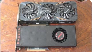 Vega 64 vs GTX1080 Showdown - AMD RX Vega 64 vs G1 Gaming GTX1080