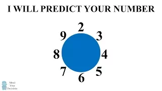 I WILL PREDICT YOUR NUMBER! Math Calculator Magic Trick