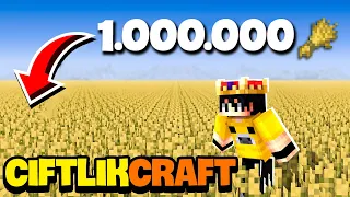 1.000.000 BUĞDAY TOPLADIK! | Minecraft PE ÇiftlikCraft | Bölüm 2 | [Çiftçi Simulator]