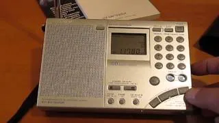 DEMO Modified SONY ICF-SW7600GR Shortwave/AM/FM Radio
