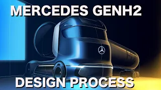 Mercedes GenH2 Truck Design Process