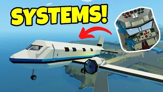 Adding Computer Flight Systems to the Private Jet In Stormworks!