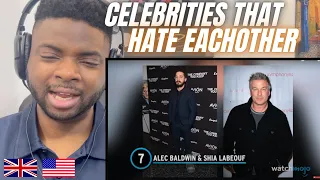 Brit Reacts To CELEBRITIES WHO HATE EACH OTHER!