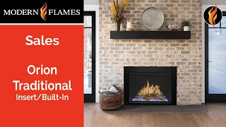 Orion Traditional Virtual Electric Fireplace - Modern Flames