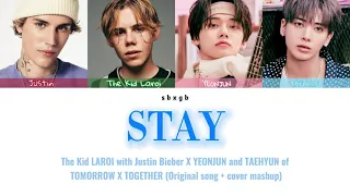 STAY - The Kid LAROI with Justin Bieber X YEONJUN and TAEHYUN of TOMORROW X TOGETHER - KOR/ENG/ESP