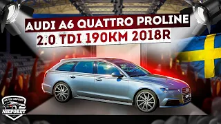 AUDI A6 C7 QUATTRO ✅️ 2018 ✅️ 2.0 TDI ULTRA 190KM ✅️ 150000km ✅️ PROLINE ✅️ Import SZWECJA 🇸🇪