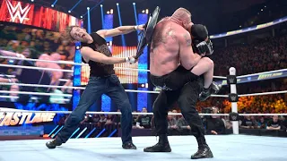 FULL MATCH - Roman Reigns vs. Brock Lesnar vs. Dean Ambrose: WWE Fastlane 2016