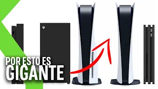 La PS5 es GIGANTE en comparación con otras consolas, y Sony confirma por qué