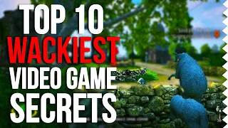 Top 10 Wackiest Easter Eggs In Video Games!