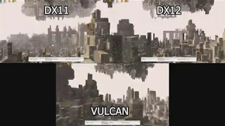 Graphics API Comparison - DirectX 11 vs DirectX 12 vs VULKAN