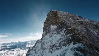 Summiting the Matterhorn with an FPV Drone    not my video