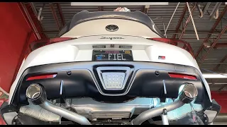 2020 SUPRA MUFFLER DELETE ****WARNING LOUD****...