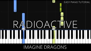 Imagine Dragons - Radioactive (Easy Piano Tutorial)