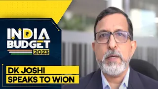 Exclusive | Union Budget 2023: Chief Economist at CRISIL, DK Joshi speaks to WION | Latest News