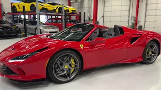 2022 Ferrari F8 Spider full walk around